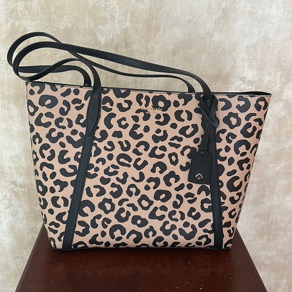 kate spade Bags Kate Spade Cheetah Print Tote Purse Poshmark